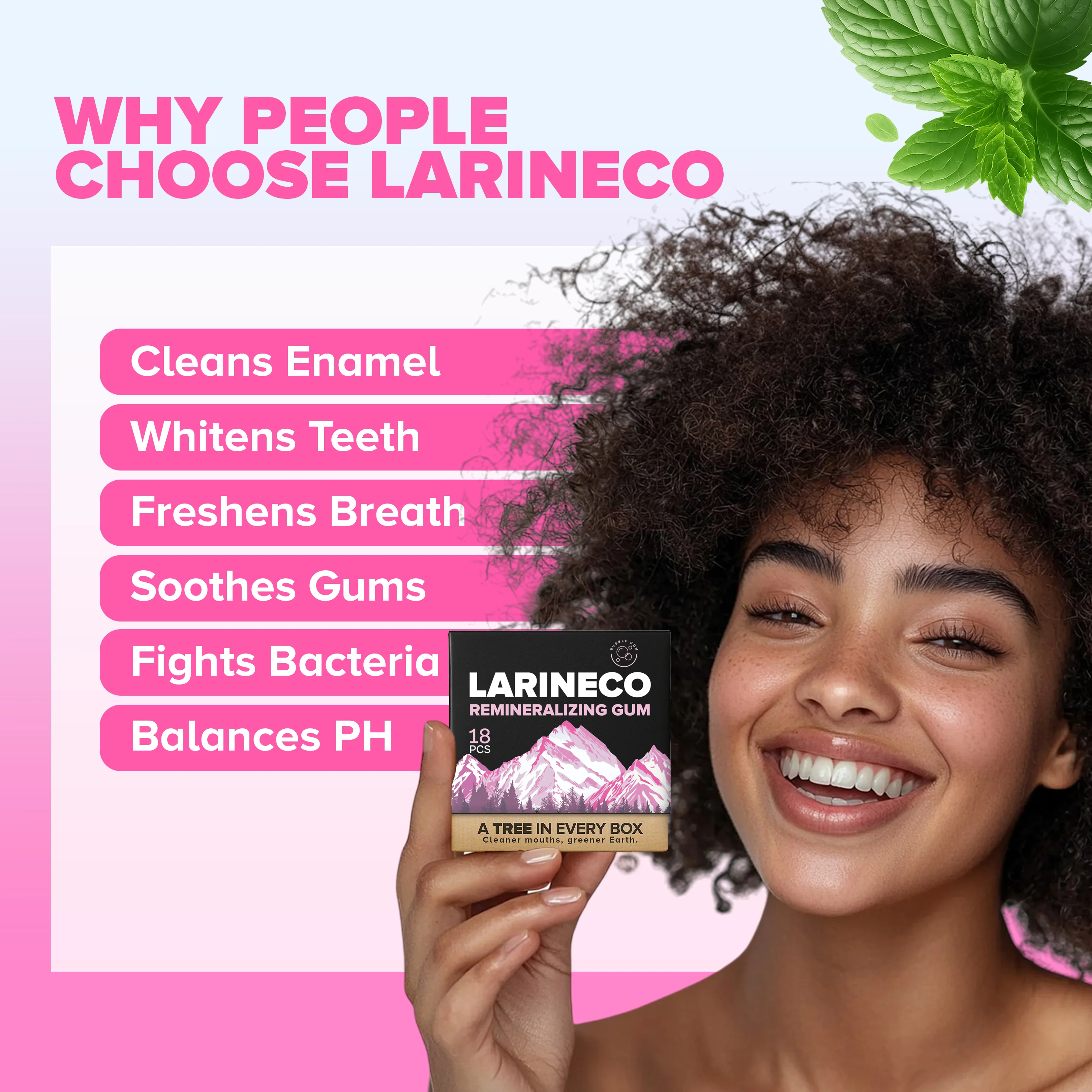 Remineralizing Gum - Bubble Gum - Image 3