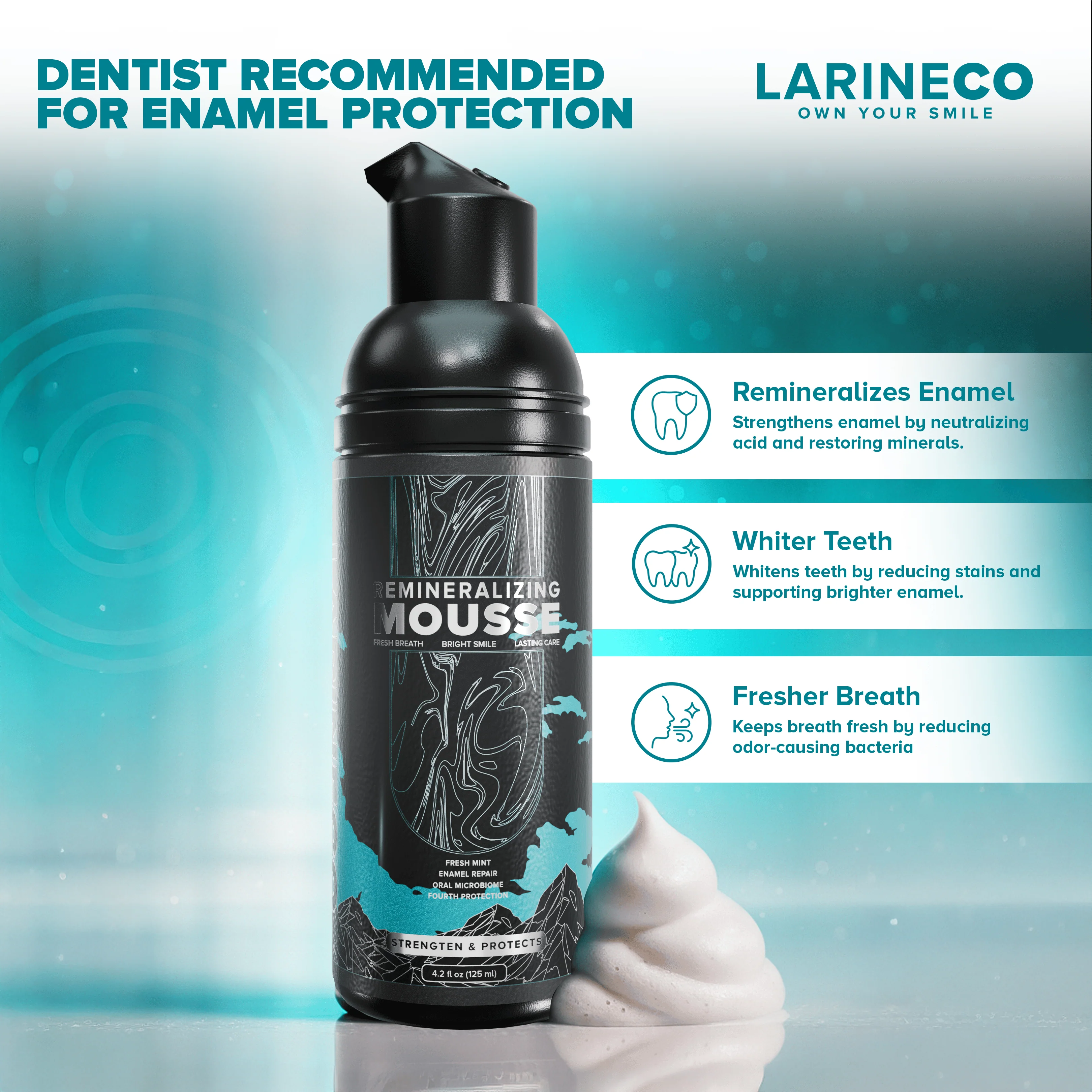 Larineco™️ - Remineralizing & Whitening Mousse-Paste - Image 4
