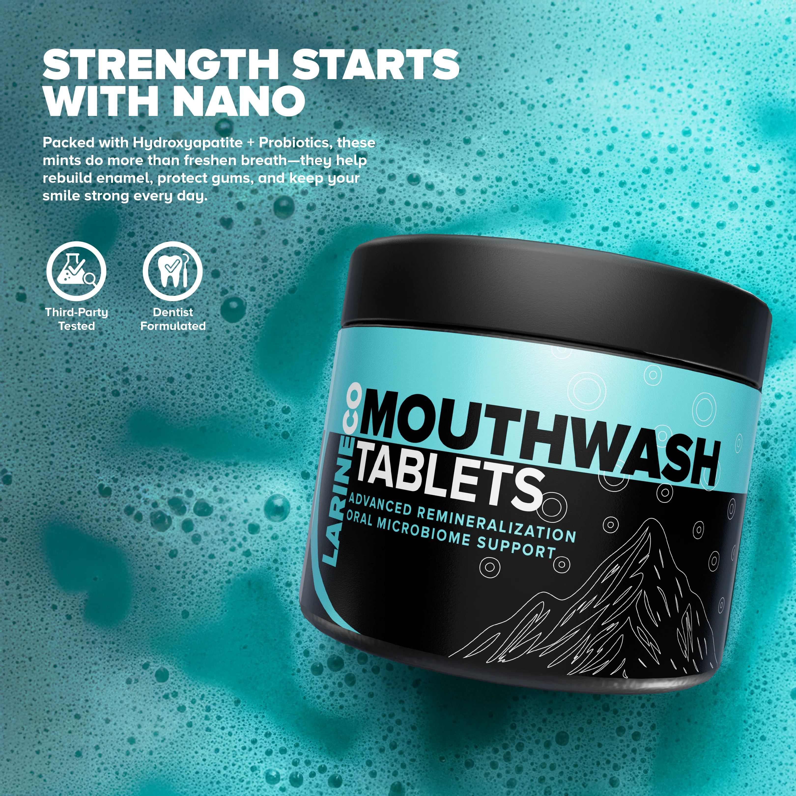 Larineco™️ - Remineralizing Mouthwash Tablets - Image 3